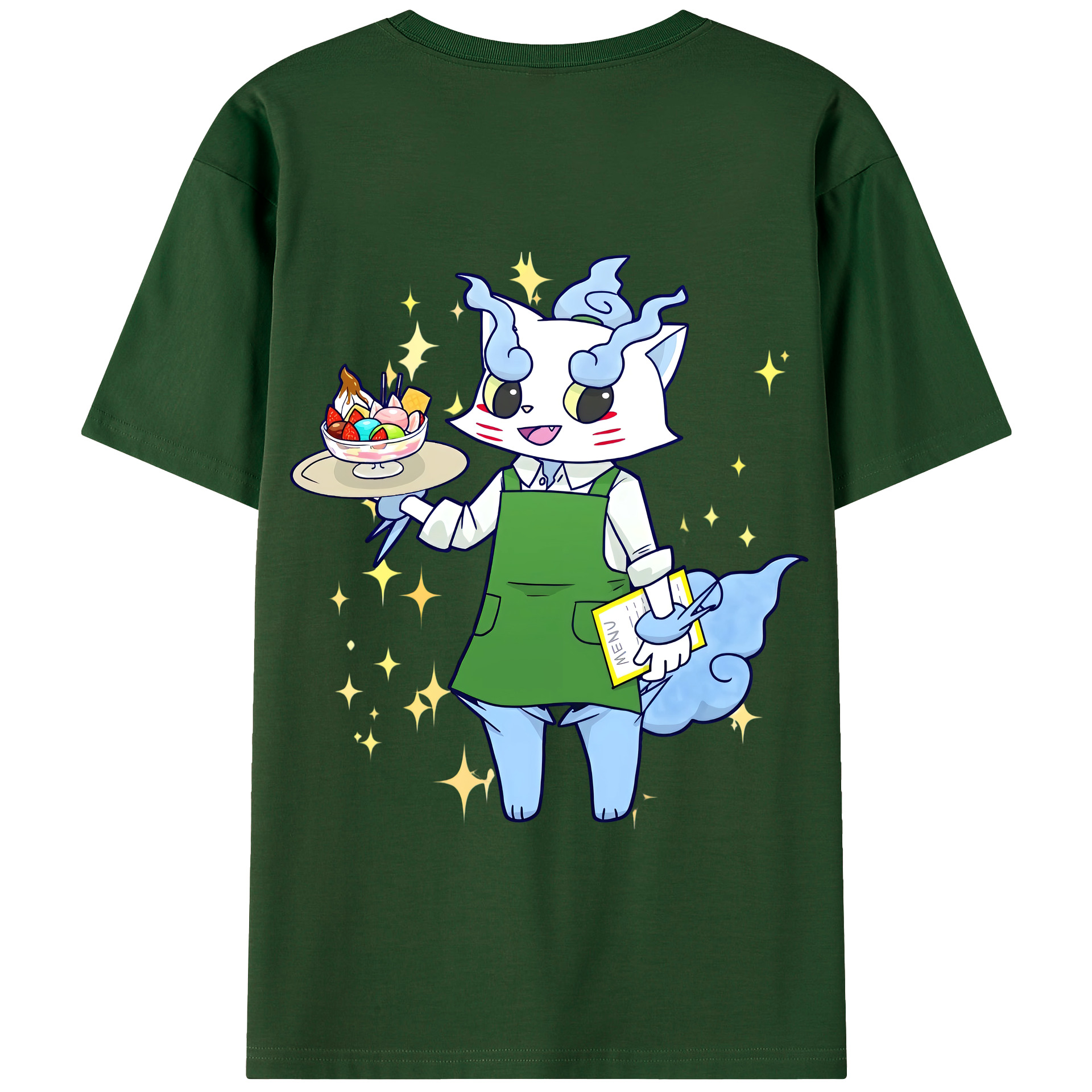 （画像用） 妖怪ウォッチ Yo-kai Watch 綿100％半袖Tシャツ（背面プリント）